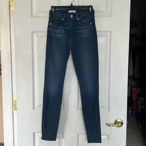 Good American high rise skinny jeans